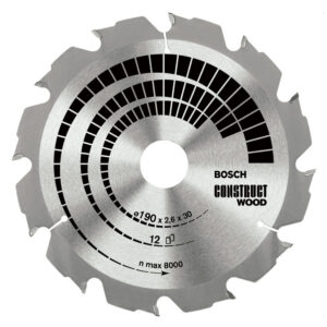BOSCH Construct Wood tarczepila 500x3,8x30mm