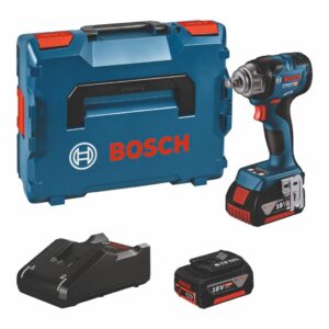 BOSCH GDS 18V-330 HC - 1/2" hamerboor met 2x5,0Ah accu