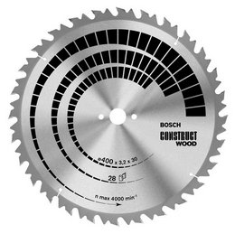 BOSCH Tarczepila Construct Wood