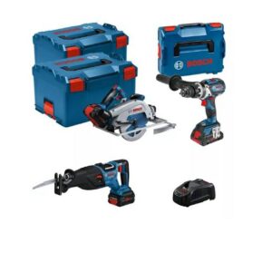 BOSCH GSB 18V-110C +GKS 18V-68GC +GSA 18V-28 - gereedschapset met accu's