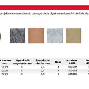 MILWAUKEE DHTI 125 - diamantzaagblad voor schone snijoplossingen