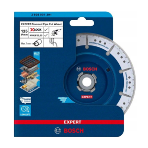 BOSCH tarcza diamant voor buizen – 125mm X-LOCK