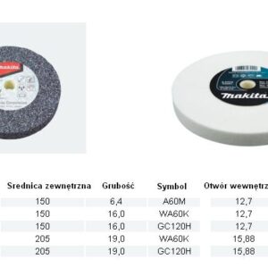 MAKITA B-51976 - Slijpsteen Alu/Non-ferro